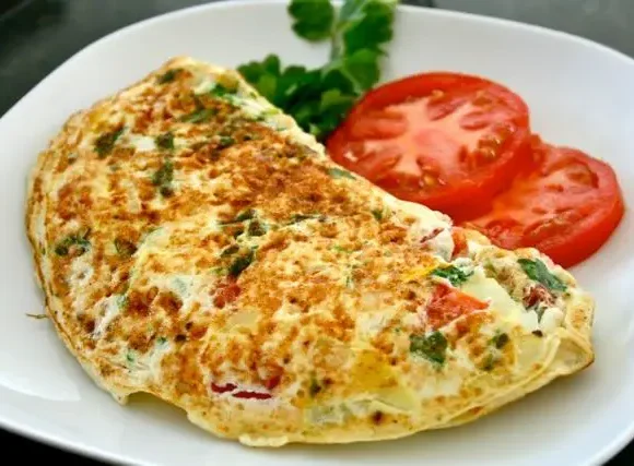 Qeema Omelet Recipe 580x427